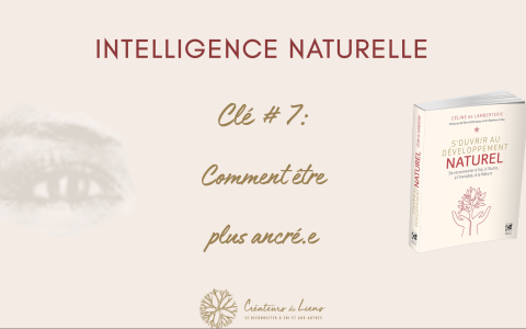 Comment être plus ancré.e